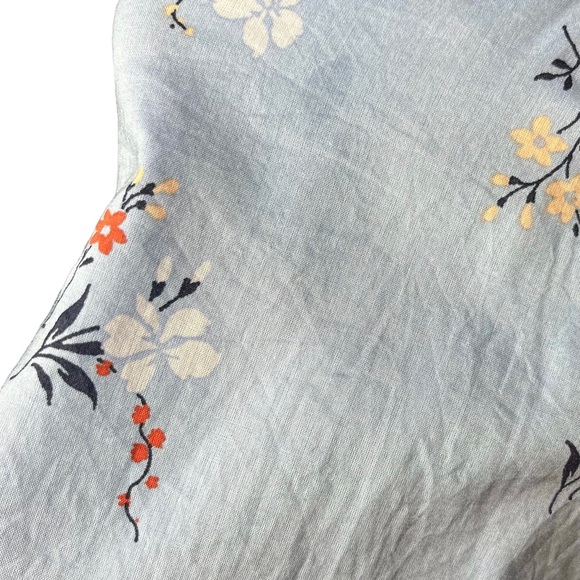 Madewell Smocked Flutter-Sleeve Top in Aloha Floral Size Large - Picture 5 of 14